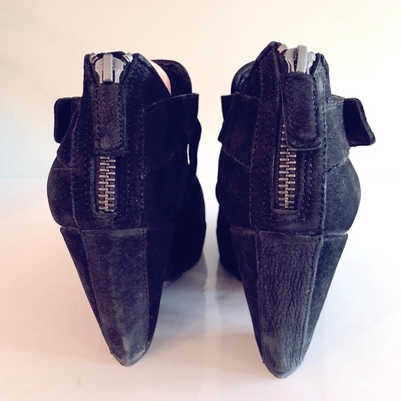 Eileen Fisher ‘Watt’ Wedge Booties Sz 9.5 - Picture 6 of 9